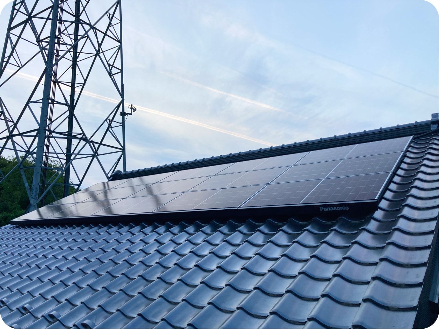 パナソニック 太陽光発電システムの写真